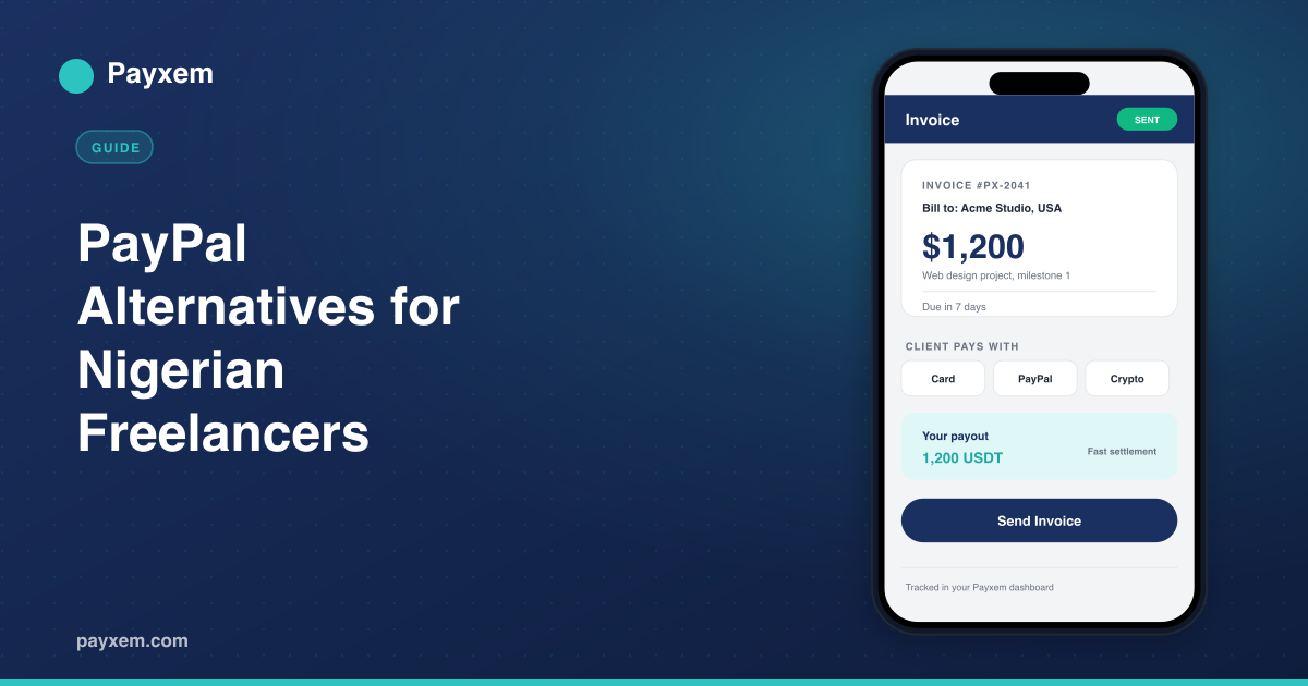PayPal alternatives for Nigerian freelancers - get paid by international clients